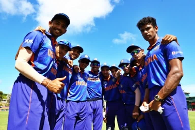 India U-19 team  Corona  भारत अंडर-19 टीम  कोरोना  अंडर-19 विश्व कप  अंडर-19 विश्व कप फाइनल  Under-19 World Cup Under-19 World Cup Final