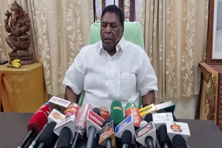 ஒற்றர்களாக செயல்படும் ஆளுநர்கள்..! -  புதுச்சேரி முன்னாள் முதலமைச்சர் நாராயணசாமி