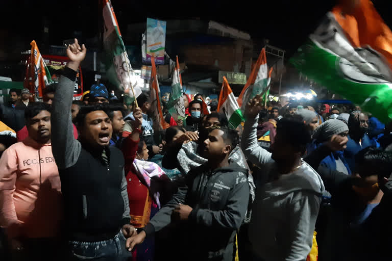 TMC Workers Protest Against Candidate list of Bangaon and Ashoknagar Municipality