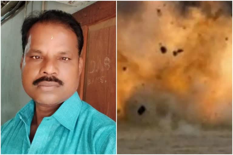 landmine blast in odisha