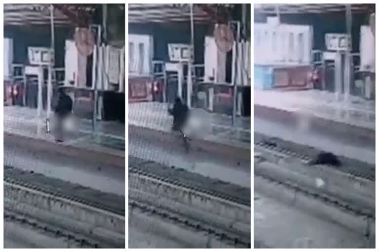 Man  falls on Delhi Metro tracks