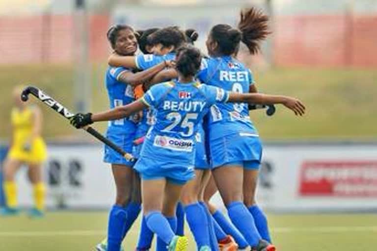 Hockey India junior women camp  Hockey India  junior women camp  हॉकी इंडिया  जूनियर महिला शिविर  भारतीय खेल प्राधिकरण केंद्र  बेंगलुरू  Sports Authority of India Centre  Bangalore