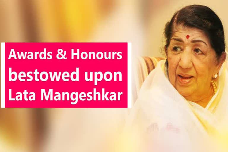 Awards and honours bestowed upon Lata Mangeshkar