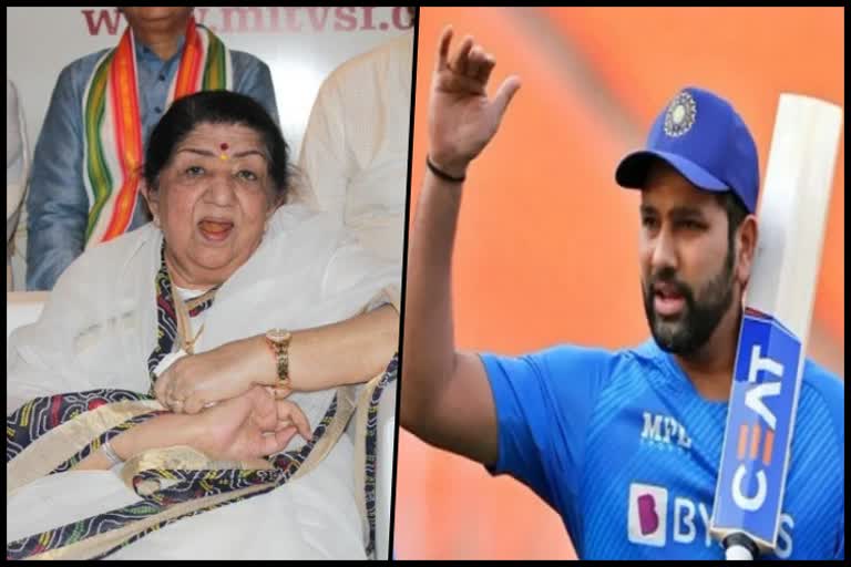 Rohit-led side to sport black armbands to condole demise of Lata Mangeshkar