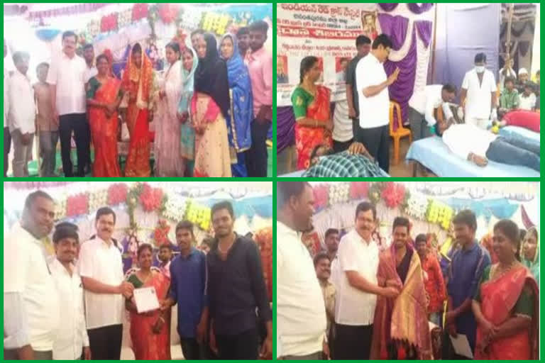 Blood Donation Camp in Marriage