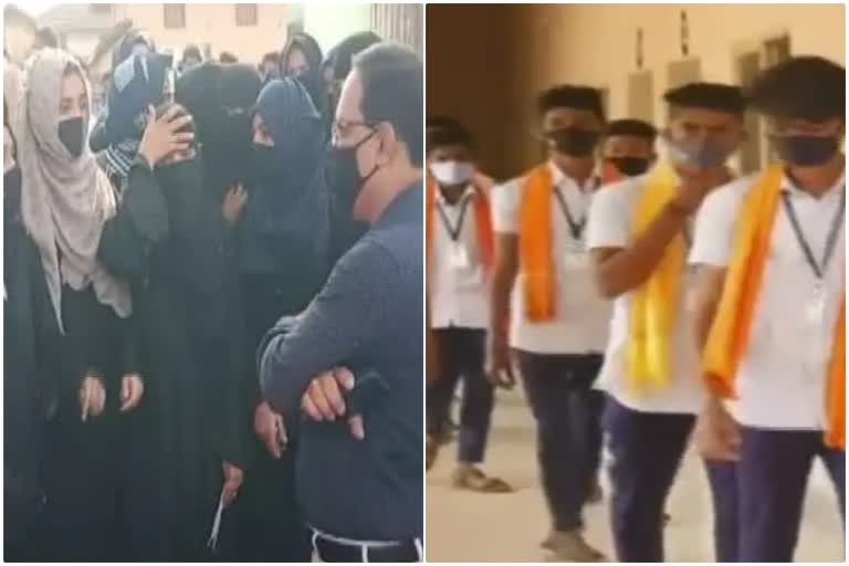 is hijab saffron shawl issue ended by state govt uniform rule