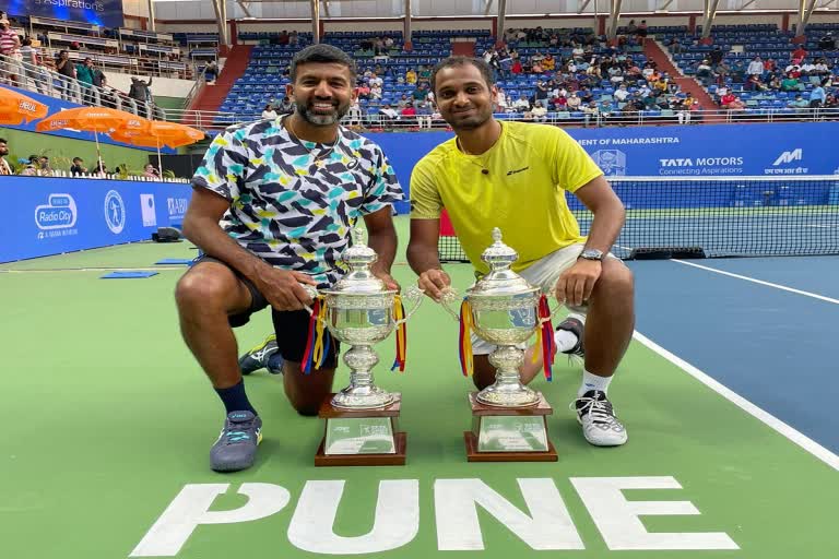 Rohan Bopanna, Ramkumar Ramanathan win Maharashtra Open, defeat top seeds Aussies in final