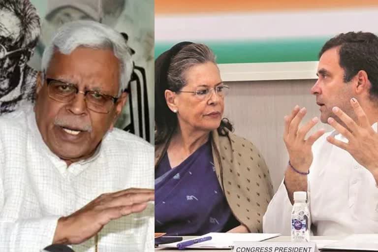 RJD slams Congress  RJD slams Congress for defeating the BJP  RJD questions Congress lack of seriousness in posing a credible challenge to the BJP  The Rashtriya Janata Dal against congress  കോൺഗ്രസിനെതിരെ ആർജെഡി  ബിജെപിക്ക് വെല്ലുവിളി ഉയർത്തുന്നതിൽ കോൺഗ്രസ് ഗൗരവം കാണിക്കുന്നില്ലെന്ന് ആർജെഡി  കോൺഗ്രസ് ഗൗരവം ചോദ്യം ചെയ്ത് രാഷ്ട്രീയ ജനതാദൾ  നിയമസഭ തെരഞ്ഞെടുപ്പ് 2022  ആർജെഡി ദേശീയ വൈസ് പ്രസിഡന്‍റ് ശിവാനന്ദ് തിവാരി  കോൺഗ്രസിനെതിരെ ശിവാനന്ദ് തിവാരി