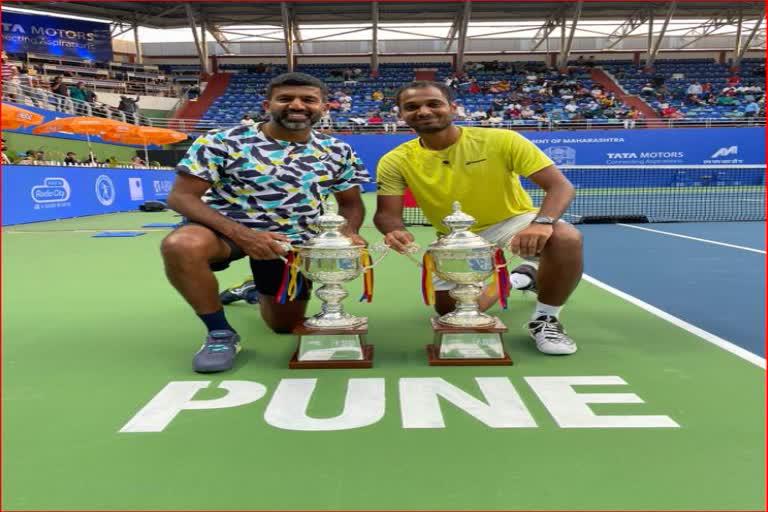 Bopanna and Ramanathan won the doubles title