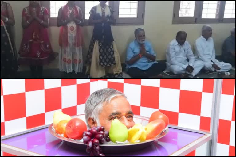 Nagesh, Minister of Education ate lump and Horse gram Sambar