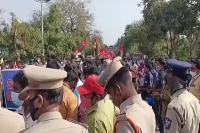 power employees protest