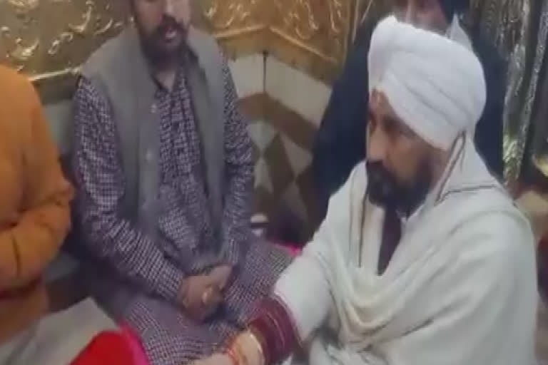 ਚੰਨੀ ਪਹੁੰਚੇ ਮਾਤਾ ਦੇ ਦਰਬਾਰ
