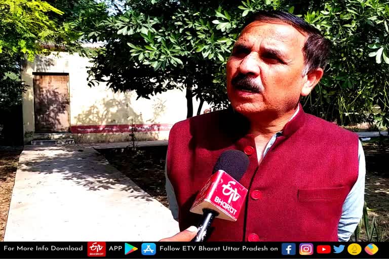 interview of bjp national secretary general  Kaushambi latest news  etv bharat up news  UP Assembly Election 2022  Uttar Pradesh Assembly Election 2022  UP Election 2022 Prediction  UP Election Results 2022  UP Election 2022 Opinion Poll  UP 2022 Election Campaign highlights  UP Election 2022 live  यूपी चुनाव न्यूज  अखिलेश यादव को बताया नामजवादी  Akhilesh Yadav a namazwadi  BJP national secretary Vinod Sonkar  भाजपा के राष्ट्रीय सचिव  कौशांबी की सिराथू विधानसभा  उपमुख्यमंत्री केशव प्रसाद मौर्य  सपा अध्यक्ष अखिलेश यादव  भाजपा के पक्ष में मतदान की अपील  कौशांबी की तीनों विधानसभा सीट