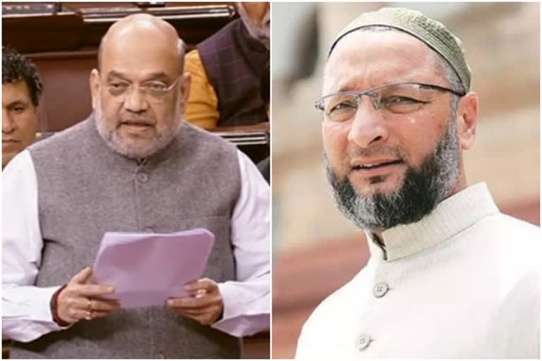 amit shah owaisi