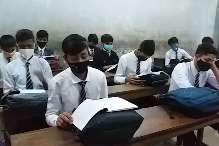 after two years school open urdu medium students facing serious problems