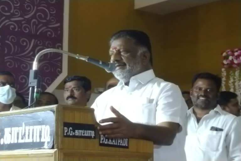 நீட் விஷயத்தில் திமுக பகல் நாடகம் ஆடிக்கொண்டு இருக்கிறது - ஒ.பி.எஸ்