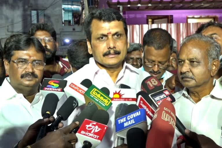 திமுக வெற்றி உறுதி - செந்தில்பாலாஜி