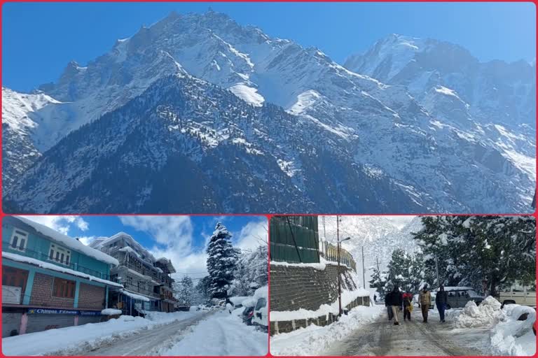 snowfall in kinnaur