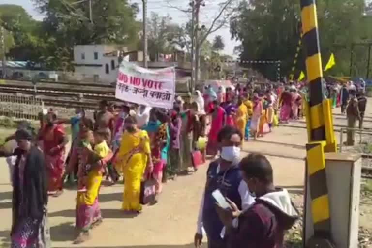 Villagers movement in chaibasa
