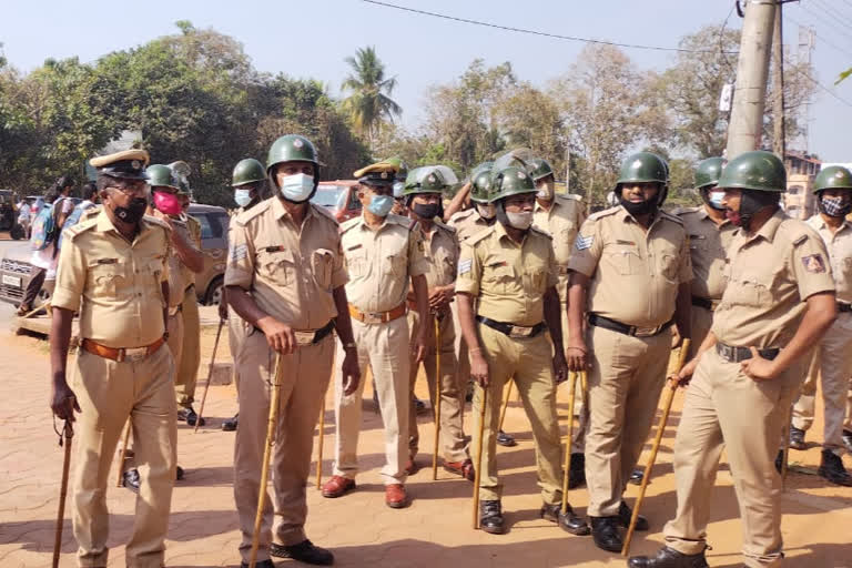 Disturbing atmosphere inside the Udupi college campus