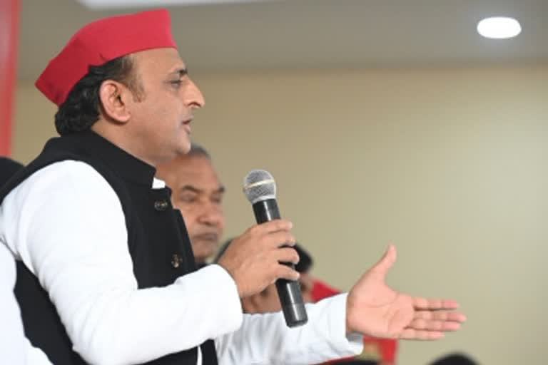 Samajwadi Party President Akhilesh Yadav released the manifesto