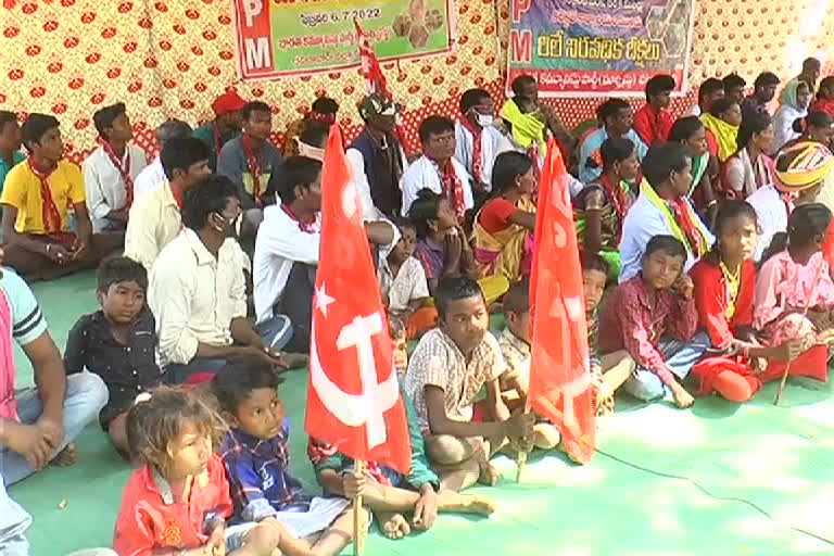 Villagers Protest