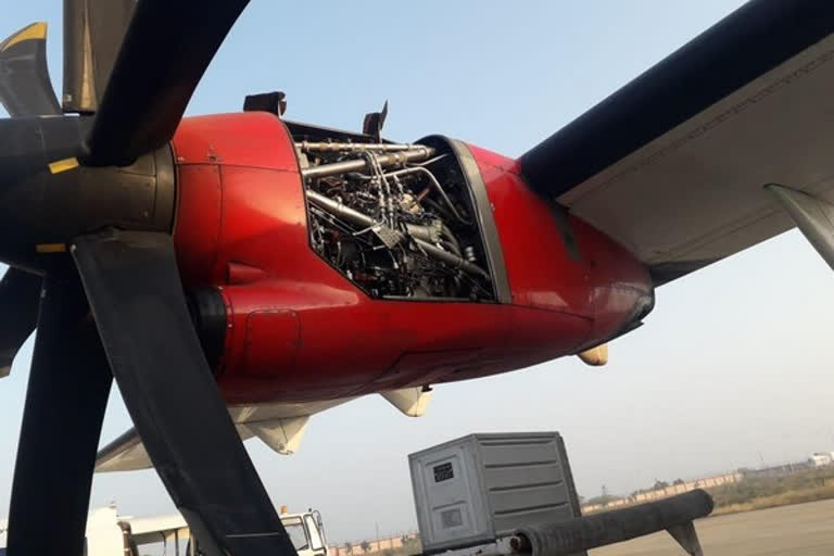 Alliance Air flight took off from Mumbai without engine cover,