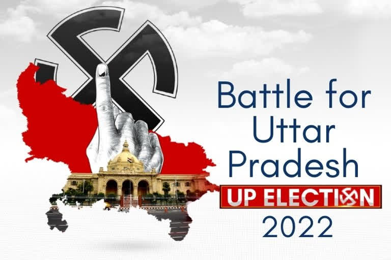 ഉത്തർ പ്രദേശിൽ ആദ്യഘട്ട വോട്ടെടുപ്പ് വ്യാഴാഴ്‌ച  ഉത്തർപ്രദേശ് തെരഞ്ഞെടുപ്പ്  58 മണ്ഡലങ്ങളിൽ നാളെ വിധിയെഴുത്ത്  Western UP Votes Tomorrow  Elections in 58 constituencies UP  UP election 2022