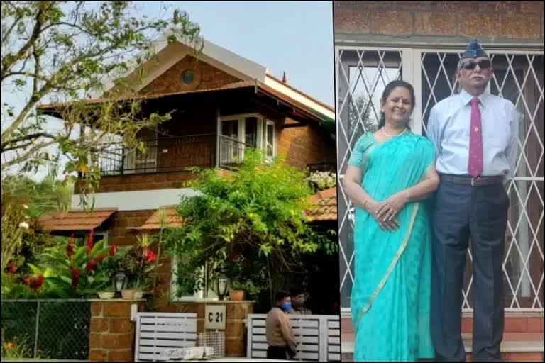 retired Indian Air Force pilot and his wife murdered in karnataka