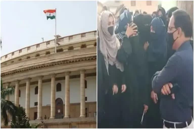 Congress MP K Suresh gives Adjournment motion notice to discuss the matter of hijab row in Karnataka