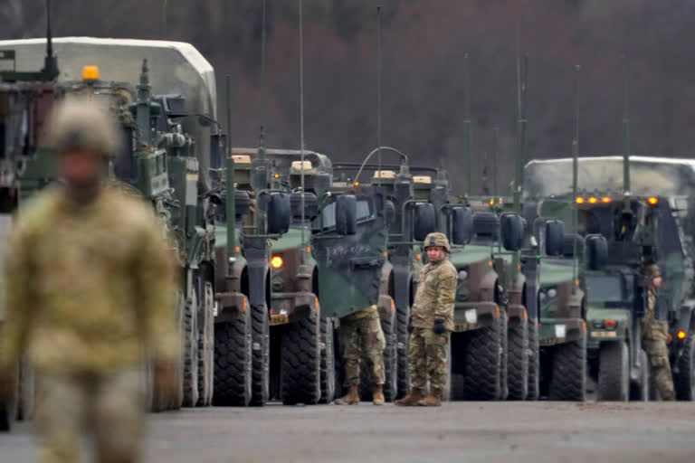 Russia has massed over 100,000 troops near Ukraine's border