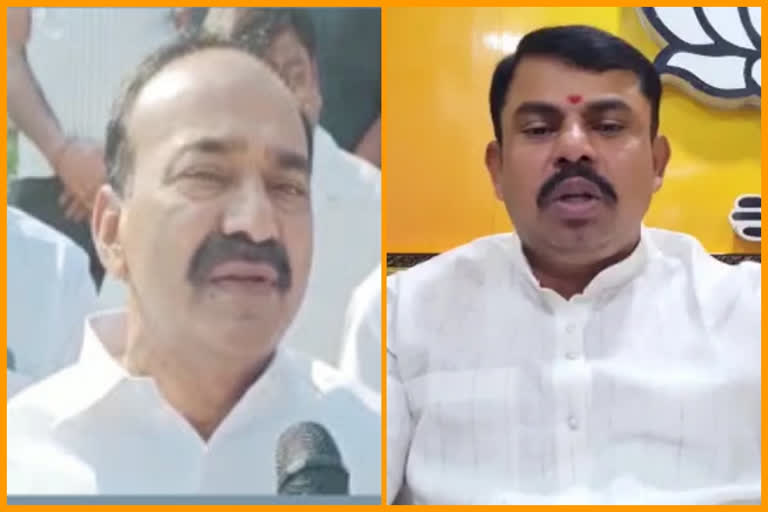 bjp mla's etela rajender and raja singh house arrested