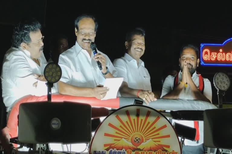 Dindigul Leoni election campaign