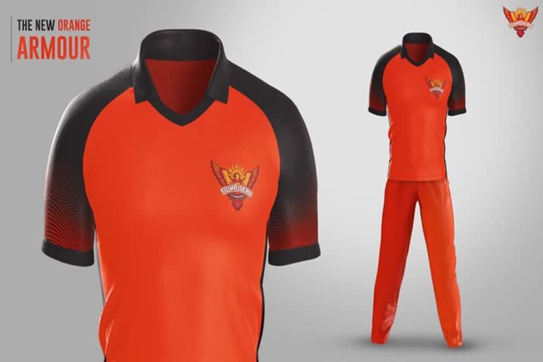 sunrisers hyderabad unveil new jersey  sunrisers hyderabad  orange army  SRH NEW JERSEY  പുത്തൻ ജേഴ്‌സിയുമായി സണ്‍റൈസേഴ്‌സ് ഹൈദരാബാദ്  ഓറഞ്ച്‌ ആർമി  സണ്‍റൈസേഴ്‌സ് പുതിയ ജേഴ്‌സി  ഐപിഎൽ  IPL