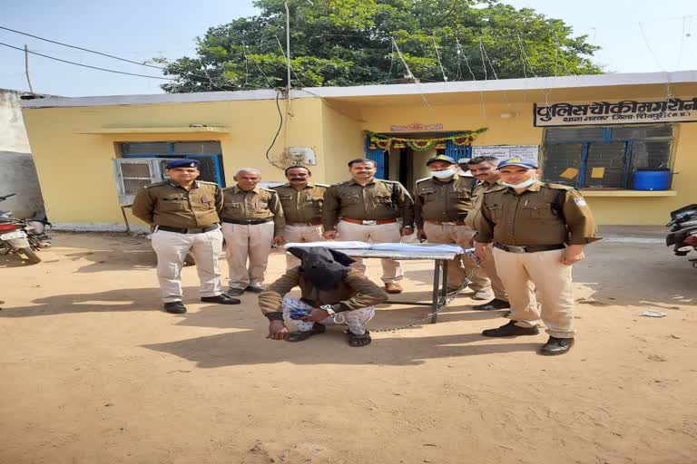 Prize dacoit Ramkesh arrested by Shivpuri police