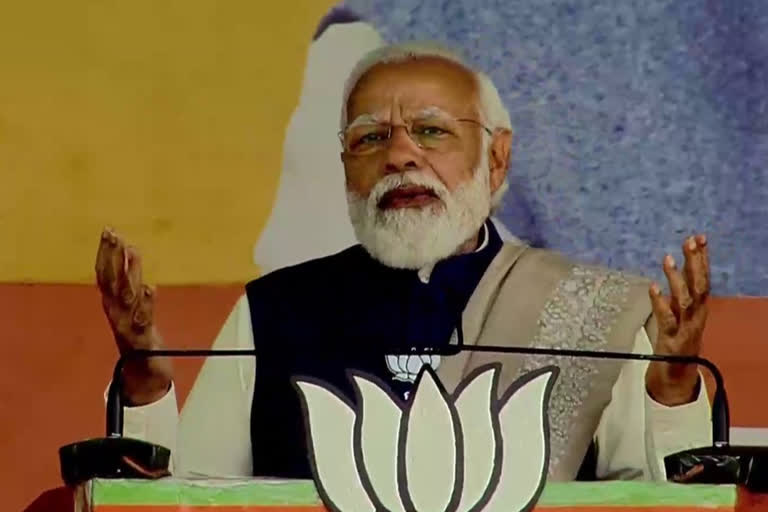 People have decided to vote for BJP that will ensure 'Riot-Free UP', says PM Modi