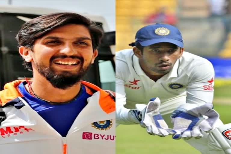 Ranji Trophy  रणजी ट्रॉफी  विकेटकीपर रिद्धिमान साहा  तेज गेंदबाज इशांत शर्मा  हार्दिक पांड्या  बल्लेबाज चेतेश्वर पुजारा  अजिंक्य रहाणे  खेल समाचार  Wicketkeeper Wriddhiman Saha  Fast bowler Ishant Sharma  Hardik Pandya  Batsmen Cheteshwar Pujara  Ajinkya Rahane  Sports News