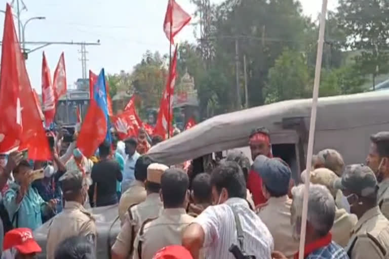 Bhadrachalam Districts Protest, Bhadrachalam bandh