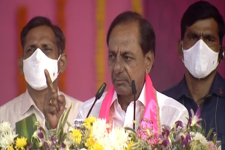 cm kcr visits jangaon