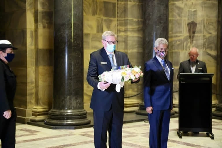 After Quad meet, Jaishankar visits Shrine of Remembrance in Australia