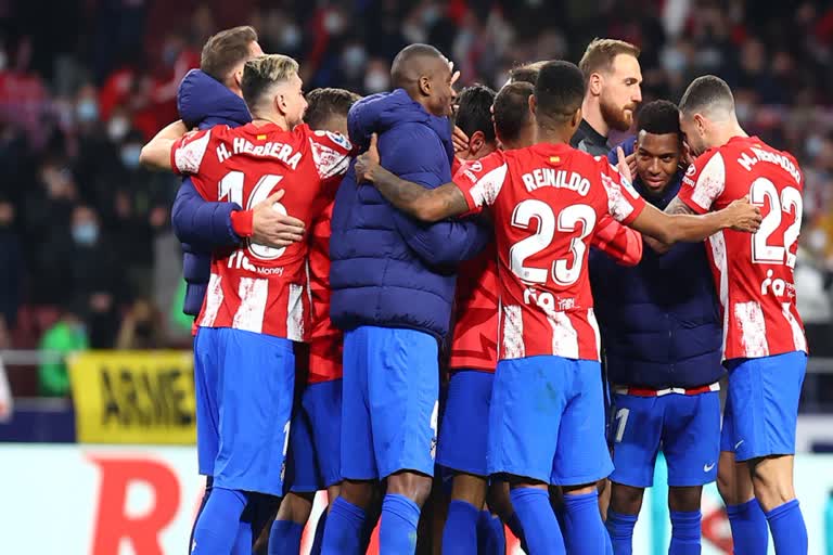 la liga 2022  atletico madrid beat getafe  ഗെറ്റാഫയെ തകർത്ത് അത്‌ലറ്റികോ മാഡ്രിഡ്  സ്‌പാനിഷ്‌ ലാ ലീഗ  ലാ ലീഗ 2022  പെനാൽറ്റി പാഴാക്കി ലൂയിസ് സുവാരസ്  atletico madrid won  Luis Suarez missed penalty