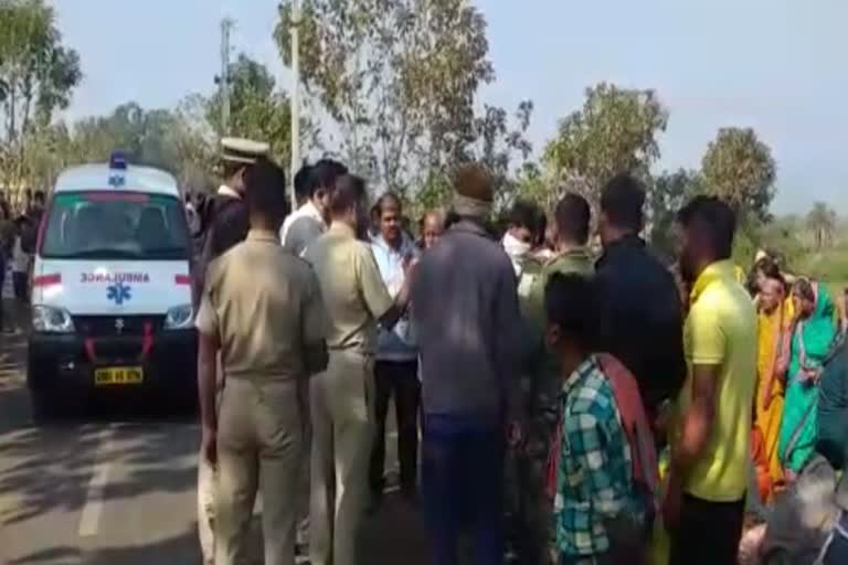 car accident in dhenkanal