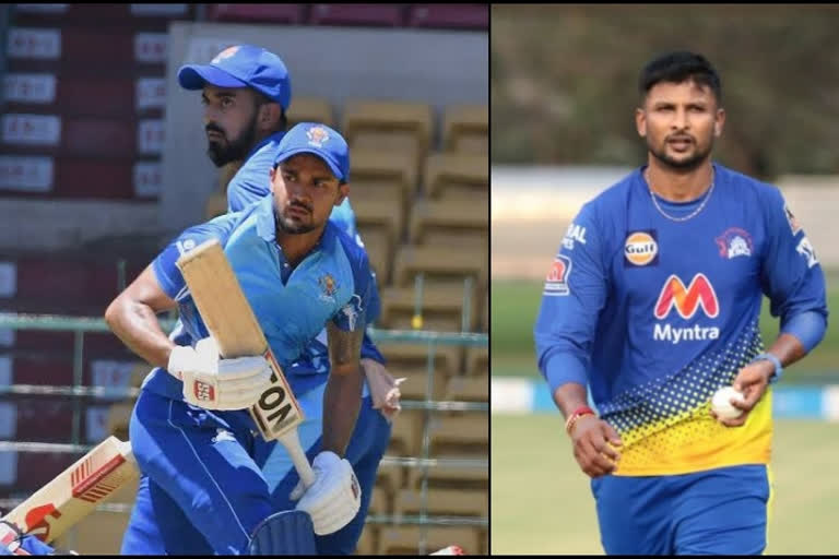 Karnataka players  Manish pandey and K Gowtham join KL Rahul's LSG