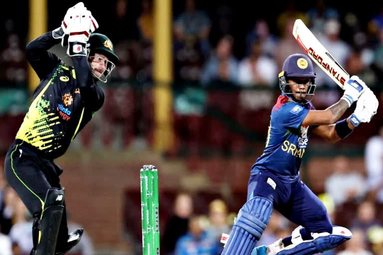 Australia beat Sri Lanka  Sri Lanka vs Australia  T-20I matches  cricket news  latest updates  Steve Smith  concussion  Pathum Nissanka  Sports News