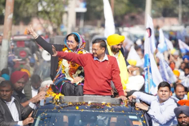 Arvind Kejriwal on Sunday claimed Punjab Chief Minister Charanjit Singh Channi is losing from both constituencies in the February 20 assembly polls