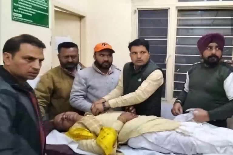 Attack on BJP Candidate