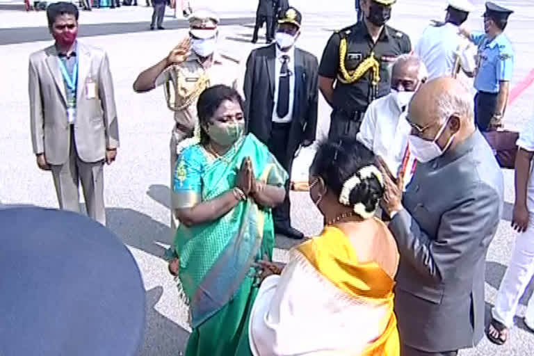 President Ramnath Kovind, kovind hyderabad tour