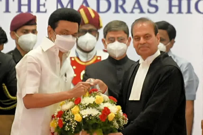 Justice Bhandari takes oath as Chief Justice of Madras HC