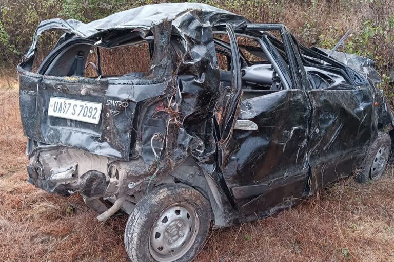 car accident in pauri