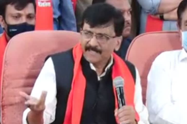 Sanjay Raut claims Kirit Somaiya and son's involvement in PMC Bank scam